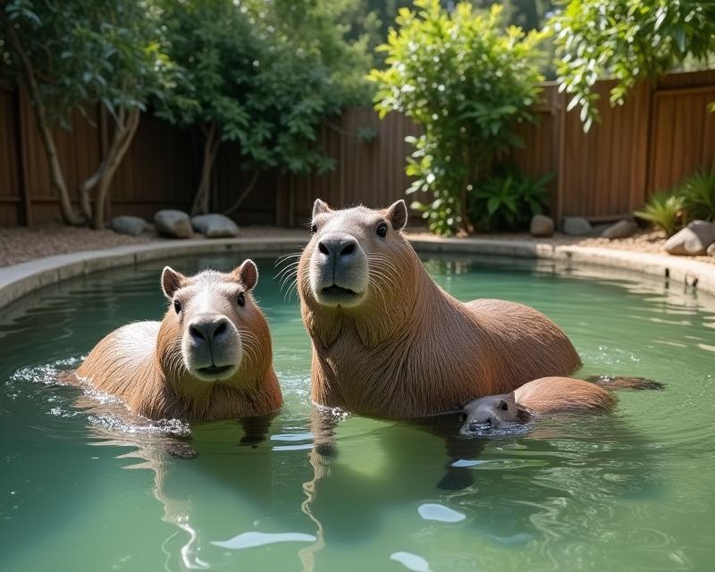 Capybara Paradise: Backyard Habitat Guide
