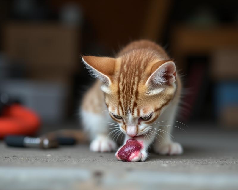 Why Does My Cat Lick Wounds?