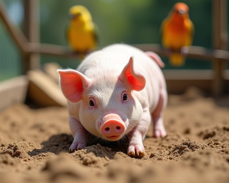 Piggy Paradise: Why Your Pet Pig Loves the Aviary!