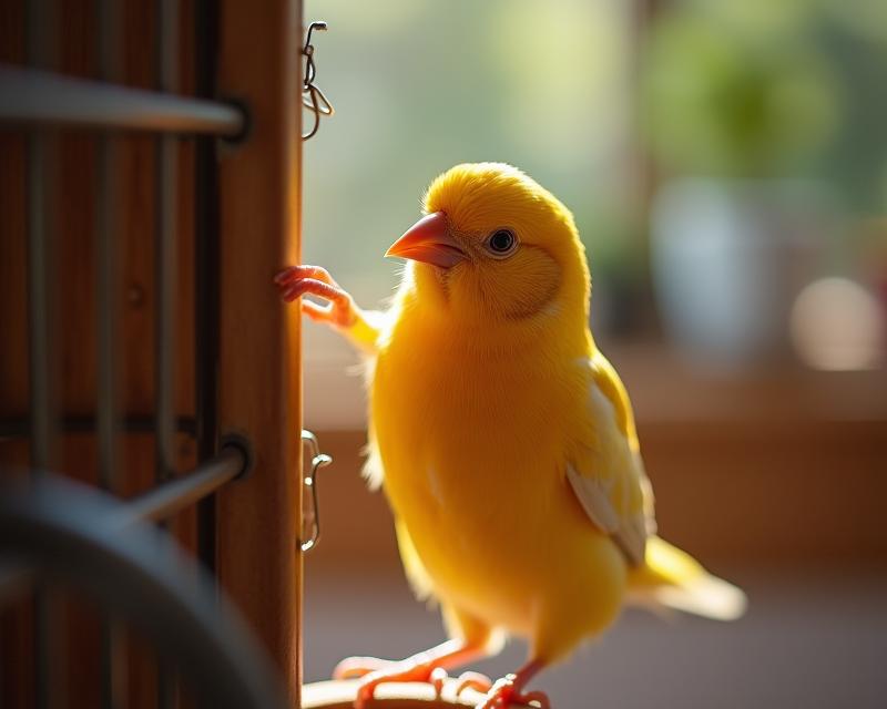 Canary Door Dancers: Why They Scratch!