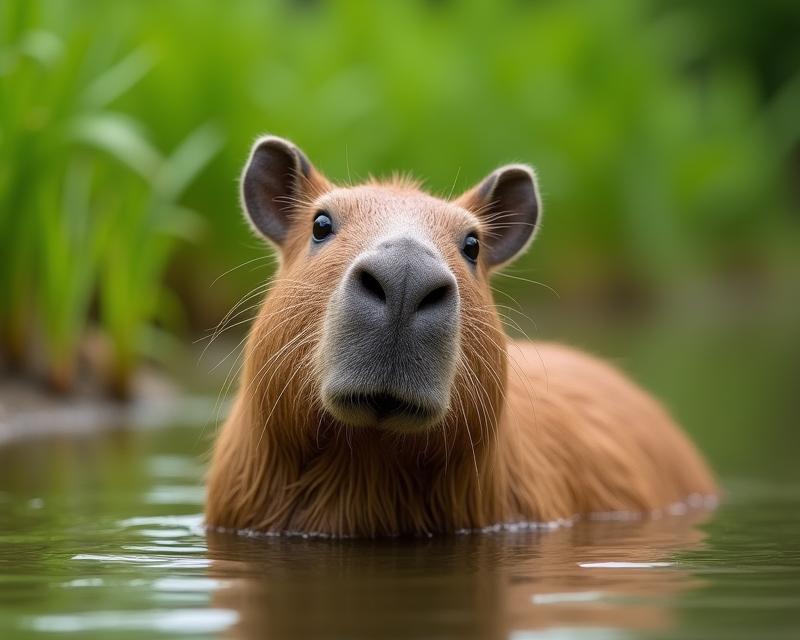 Capybaras: Nature's Gentle Giants