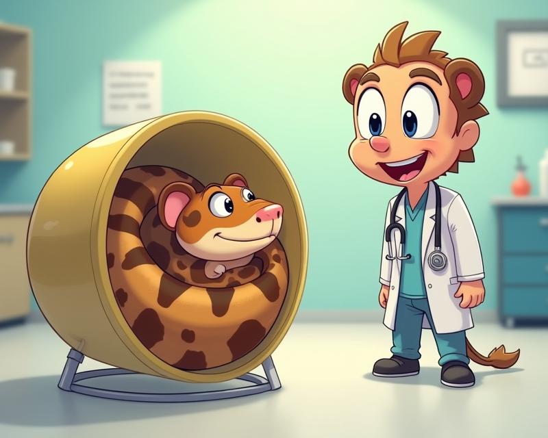 Oops! Snake Gets Microchipped in Wheel!