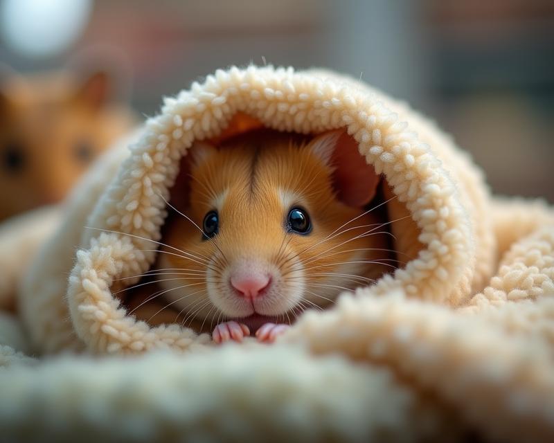 Hamster Cozy: Why Blankets & Flea Markets?