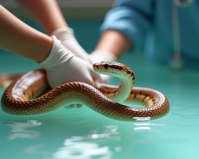 Poolside Rehab: Snake's Journey to Recovery!