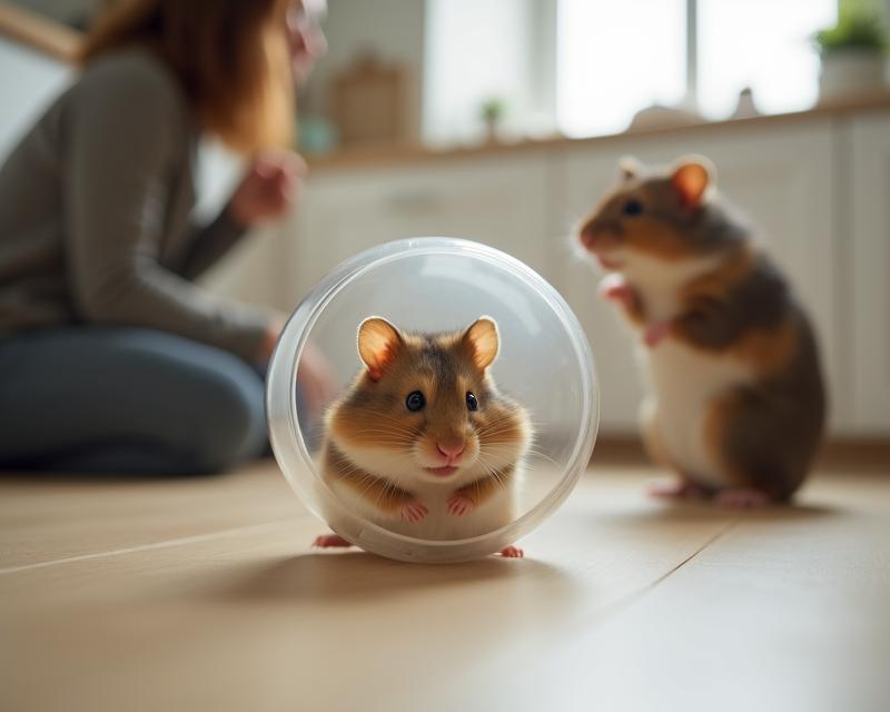Hamster Ball Hijinks: Mare's Great Escape & Rescue!