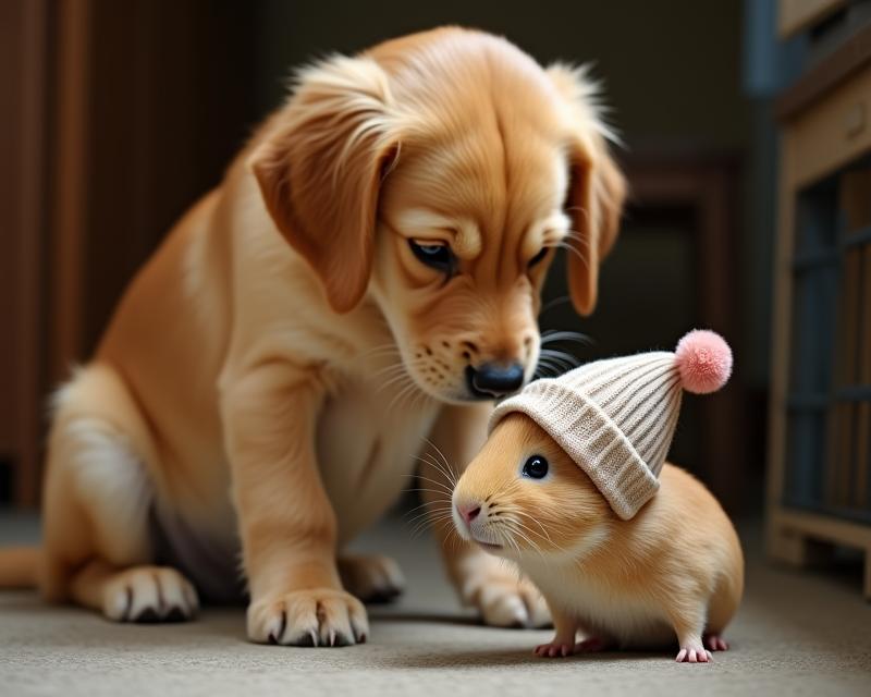 Dog & Guinea Pig: An Unlikely Fashion Show!