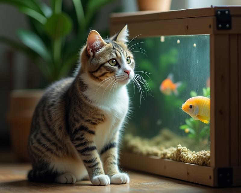 Kitty & Fish: A Delicate Balance
