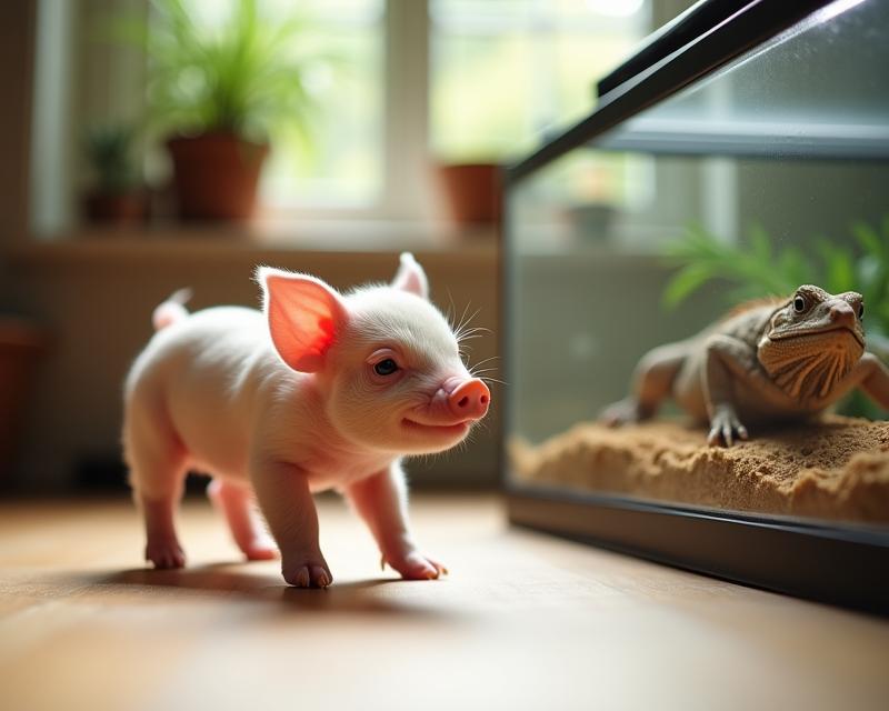 Piglet's Best Friend: A Unique Pet Bond