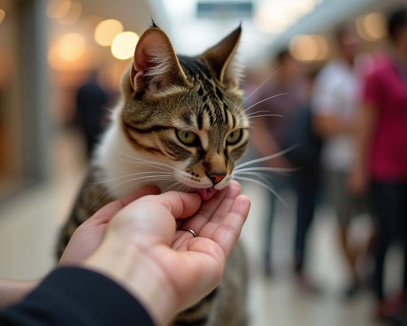 Mall Cat's Healing Touch: Why Cats Lick Wounds?