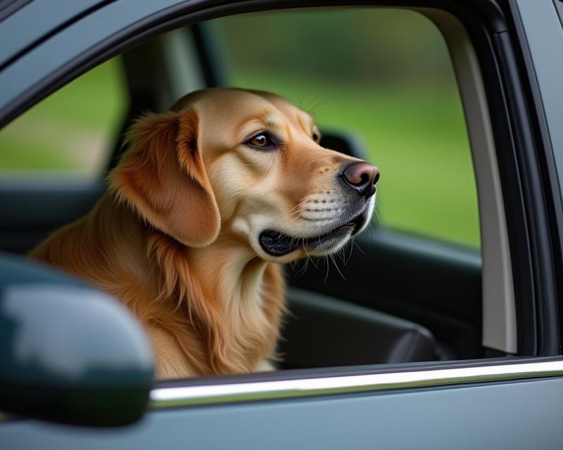 Why Does My Dog Eat Grass in the Car?
