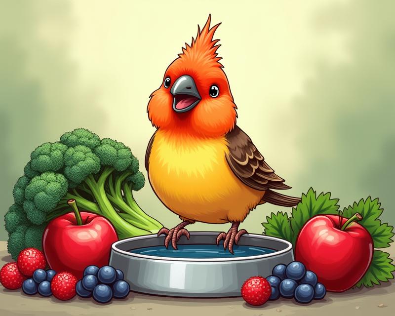 Bird Bites: Healthy Foods for Happy Birds!