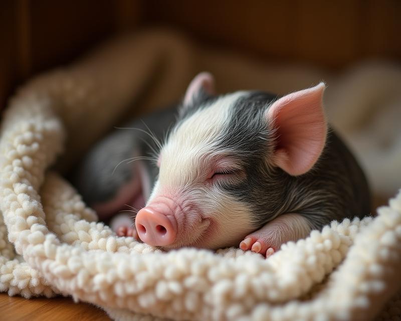 Piggy Snooze: Is Your Pet Pig Oversleeping?