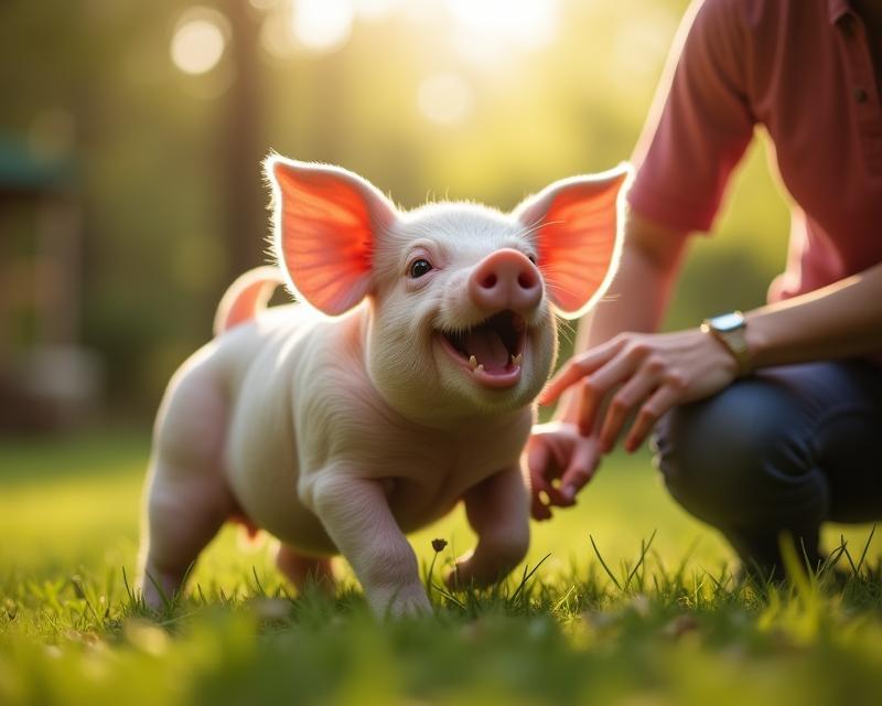 Piggy Playtime: Bonding with Your Pet Pig